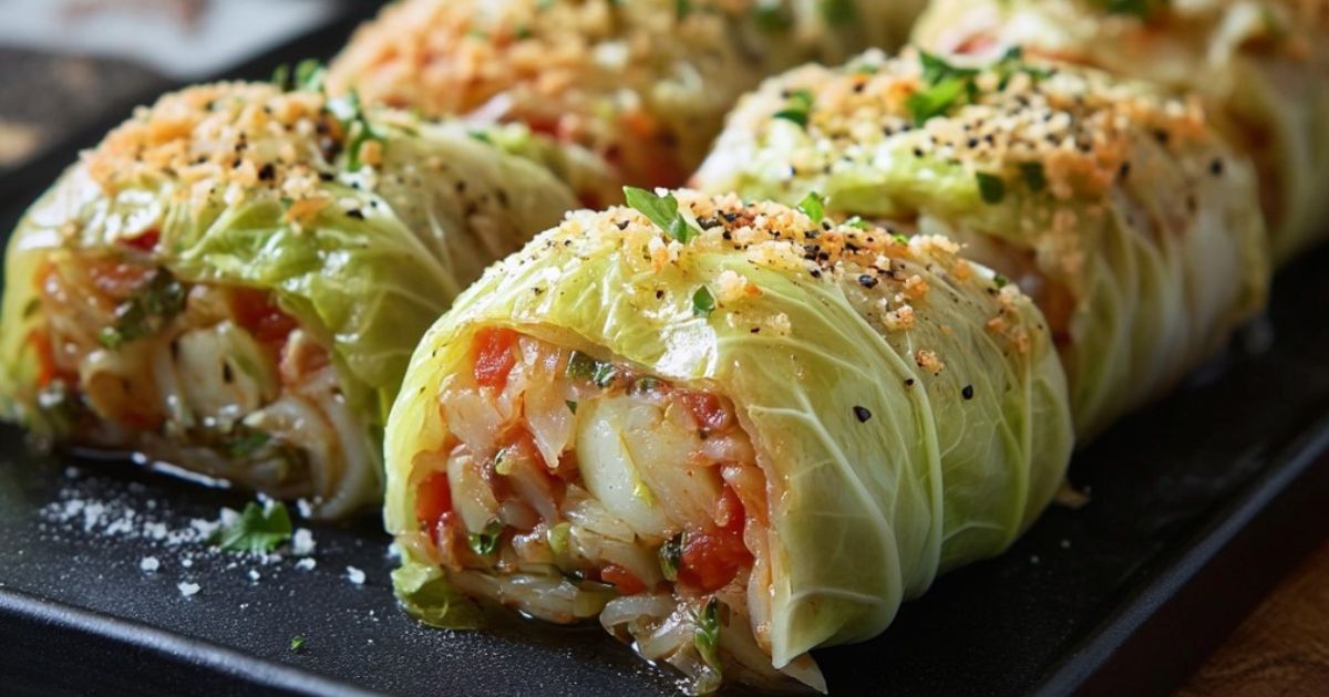 Italian-Style Stuffed Cabbage Rolls
