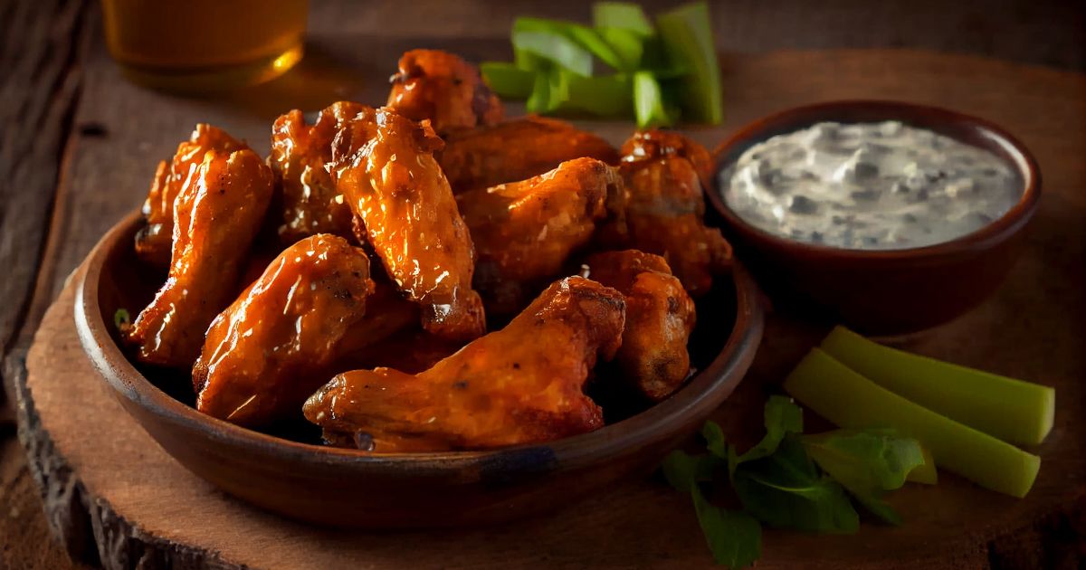 Honey Butter Cajun Wings