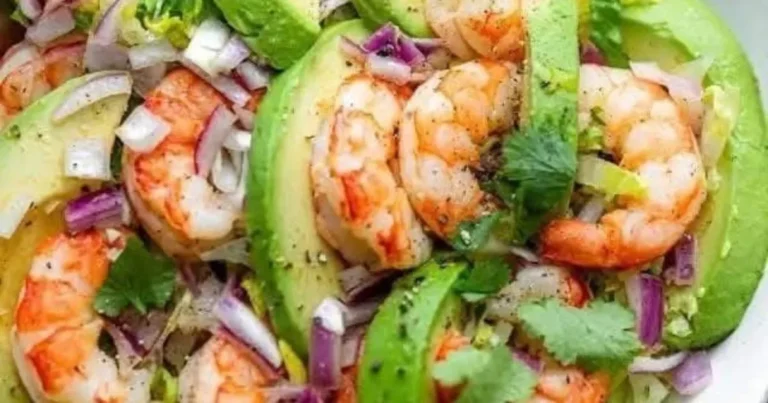Healthy Shrimp Avocado Salad