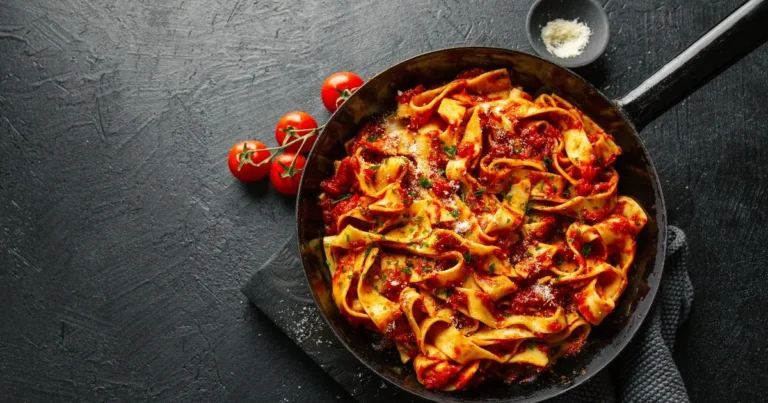 Pasta Dishes Homemade Sauces