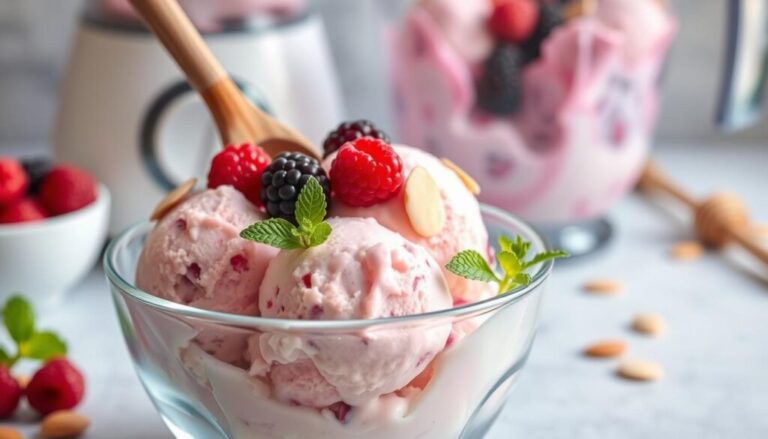 healthy homemade ice cream