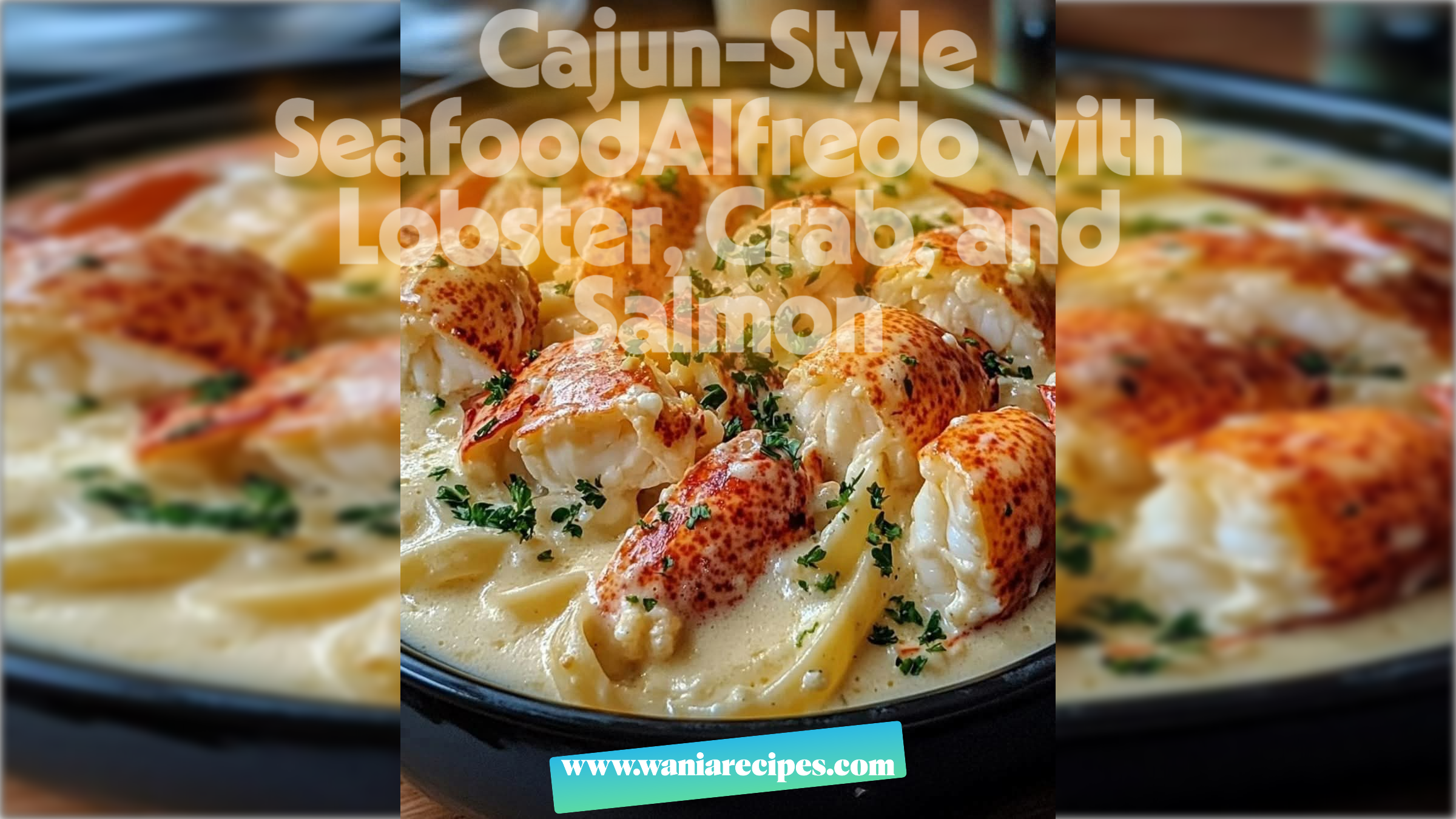 Cajun-Style Seafood Alfredo
