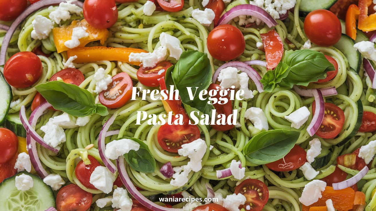Fresh Veggie Pasta Salad