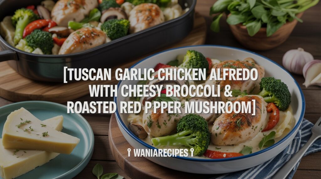 Tuscan Garlic Chicken Alfredo