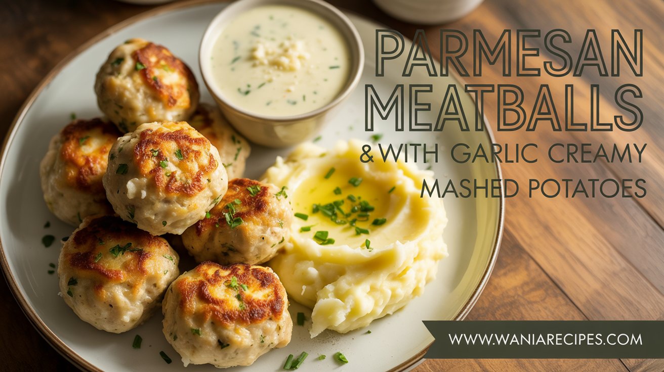 Parmesan Chicken Meatballs