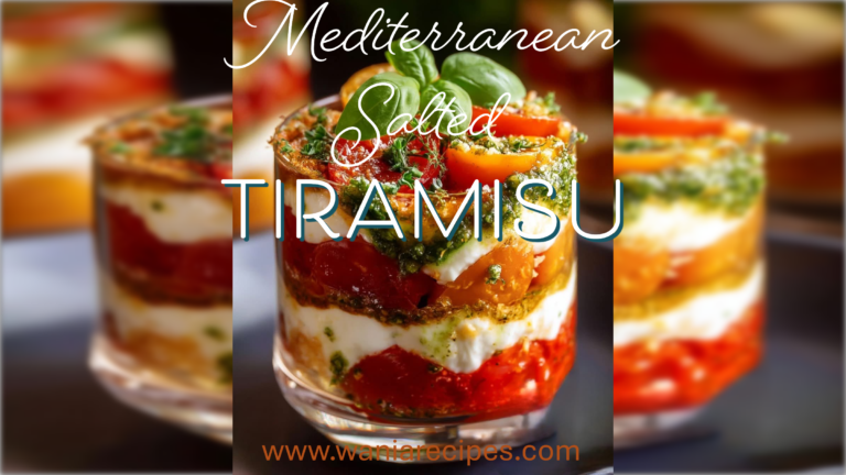 Mediterranean Salted Tiramisu