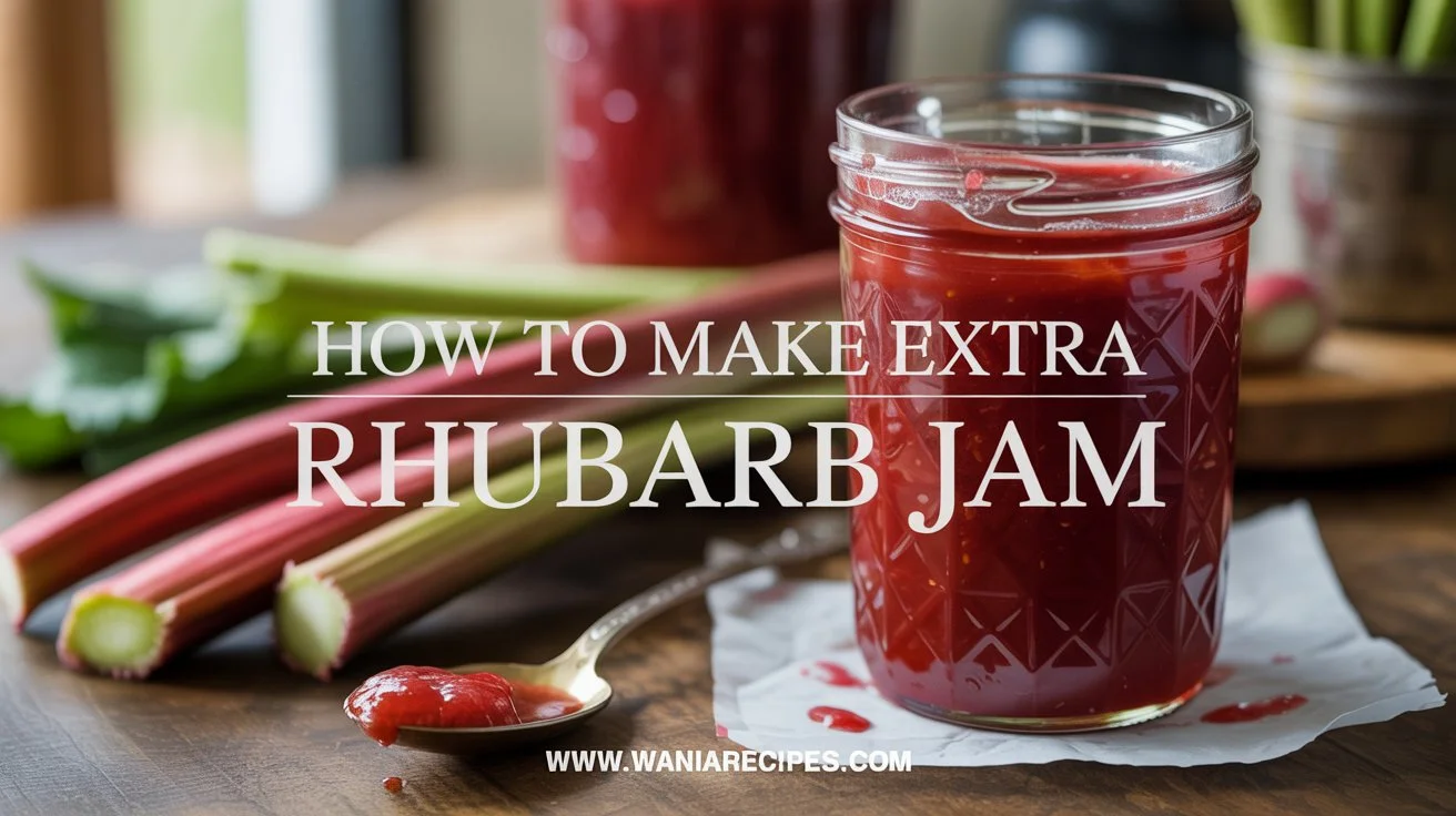 Rhubarb Jam