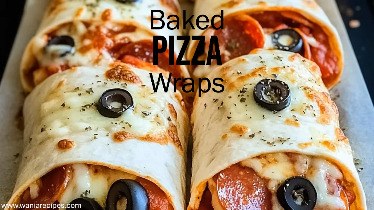 Baked Pizza Wraps