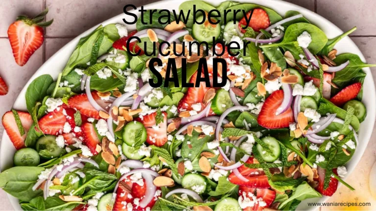Strawberry Cucumber Salad