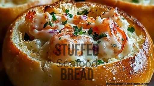 Stuffed Seafood Bread