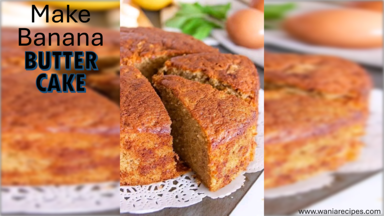 Banana Butter Cake