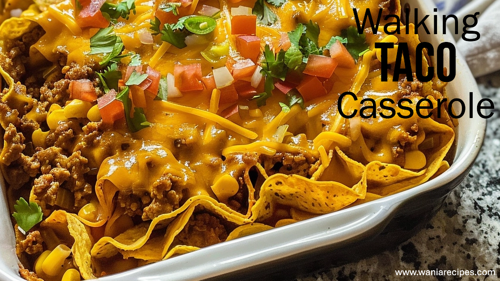 Walking Taco Casserole