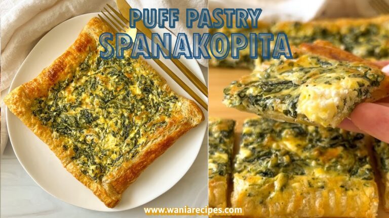 Puff Pastry Spanakopita