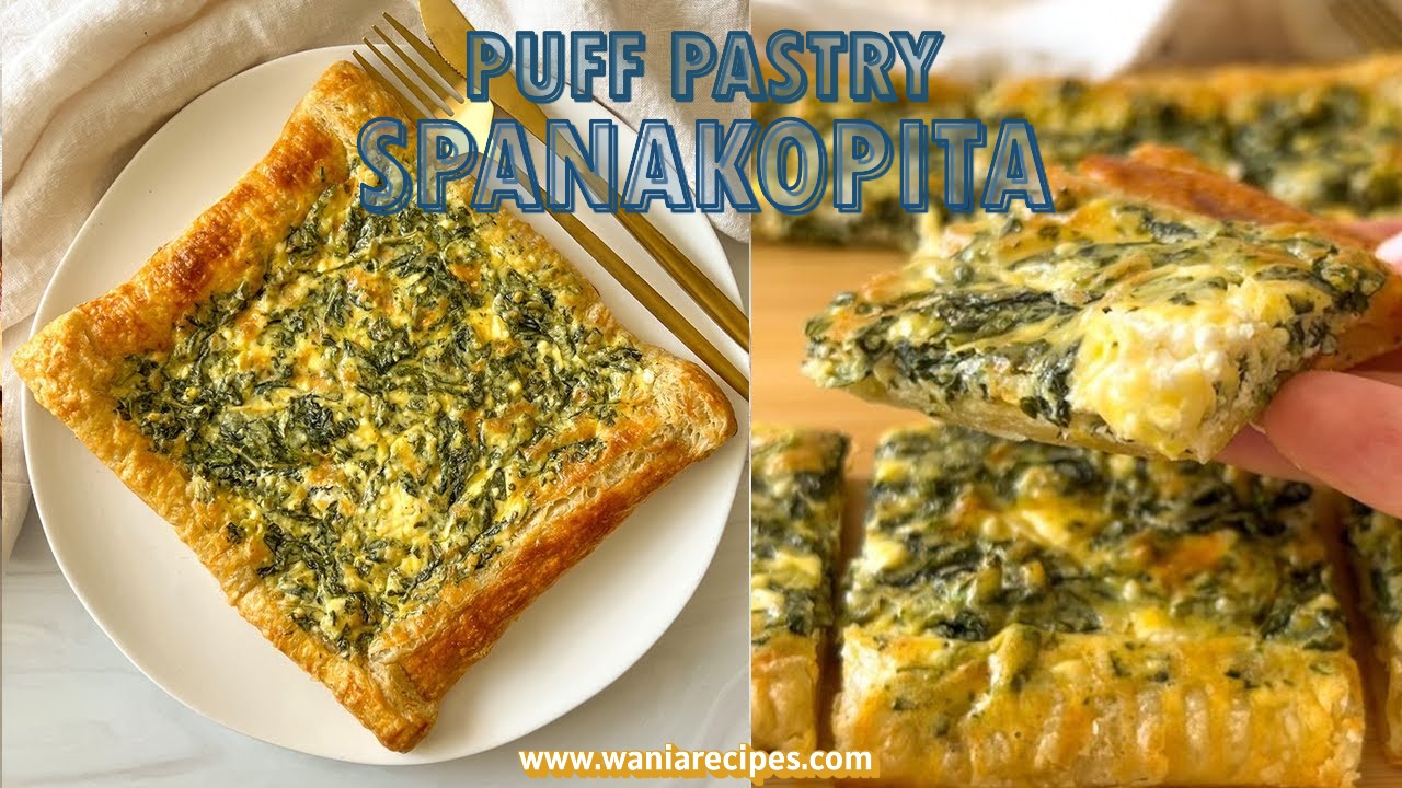 Puff Pastry Spanakopita