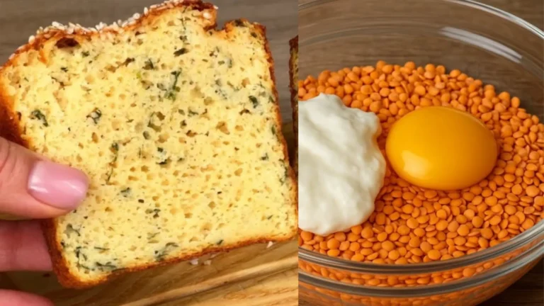 Lentil Cheese Bread