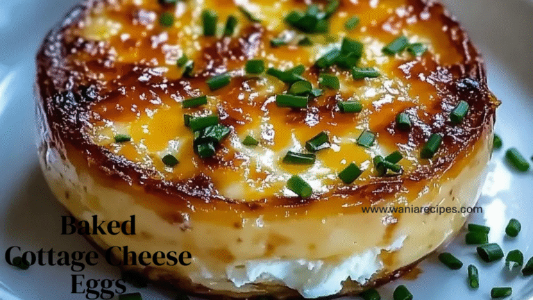 Baked Cottage Cheese Eggs