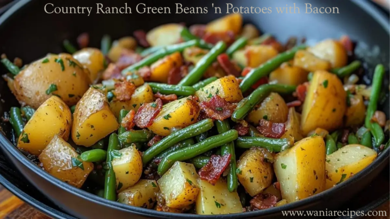 Green Beans 'n Potatoes with Bacon