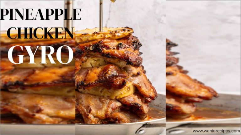 PINEAPPLE CHICKEN GYRO