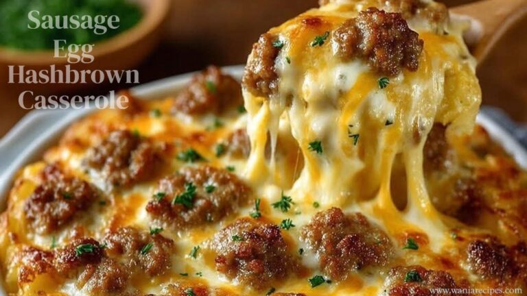 Sausage Egg Hashbrown Casserole