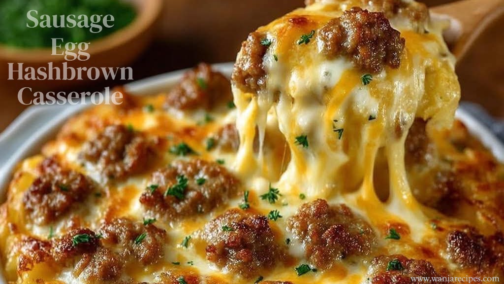 Sausage Egg Hashbrown Casserole
