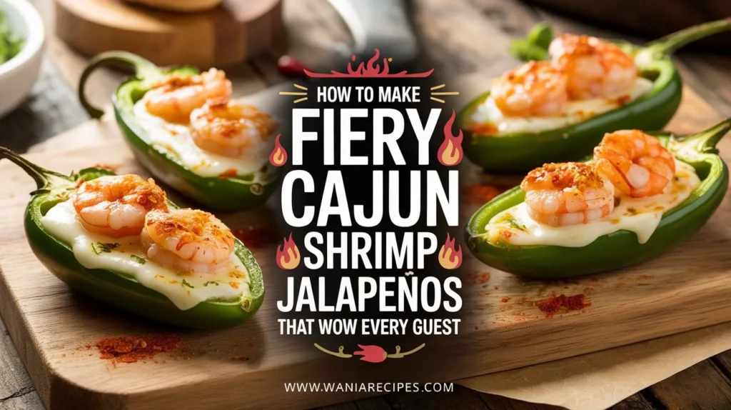 Fiery Cajun Shrimp Jalapeños