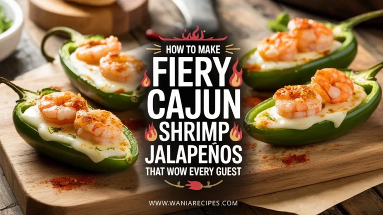 Fiery Cajun Shrimp Jalapeños