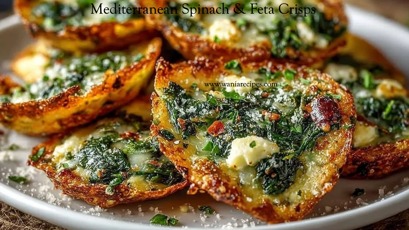 Crispy Mediterranean Spinach & Feta