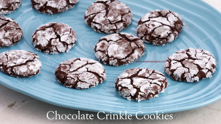 chocolate crinkle cookies