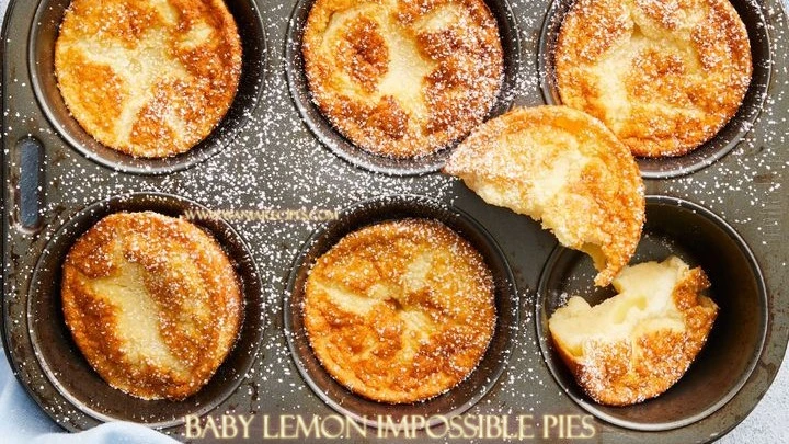 Baby Lemon Impossible Pies