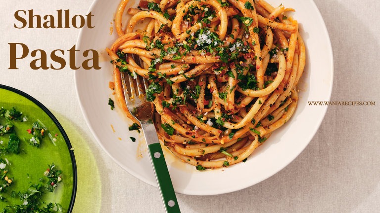 shallot pasta