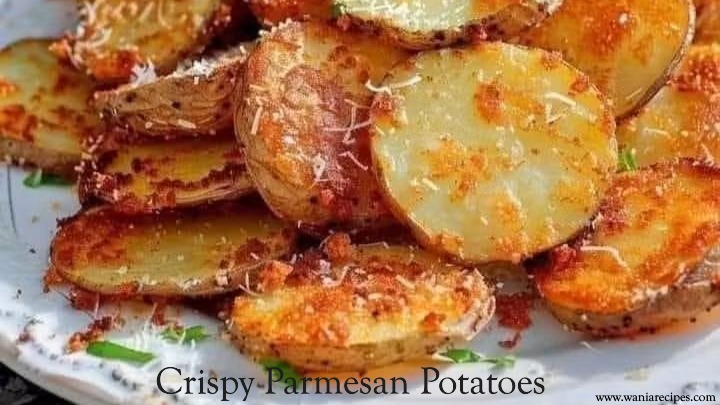 Crispy Parmesan Potatoes