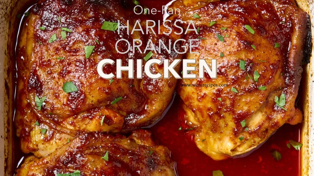 One-Pan Harissa Orange Chicken