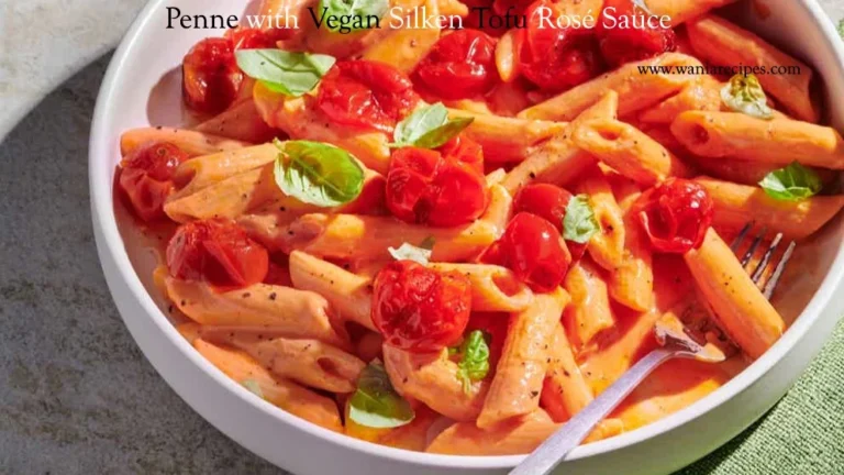 Vegan Penne with Silken Tofu Rosé Sauce