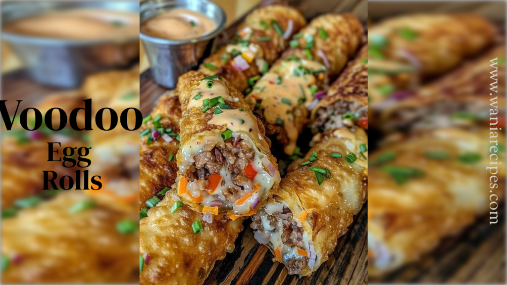 Voodoo egg rolls