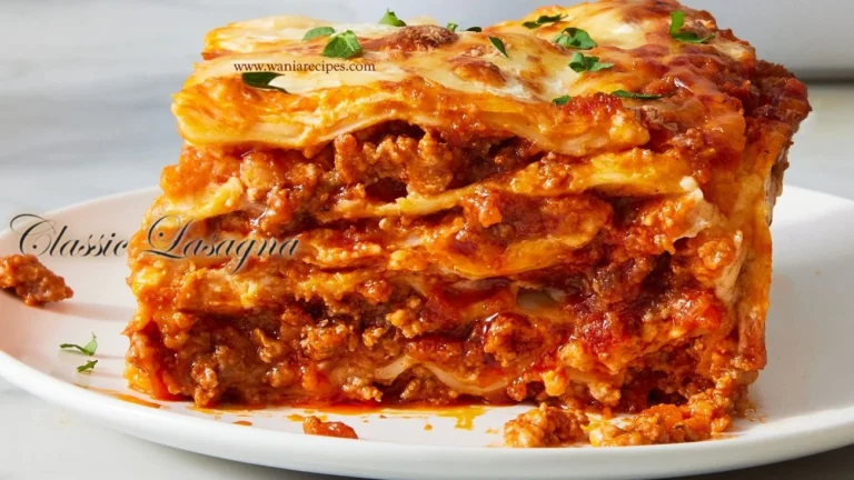 classic lasagna