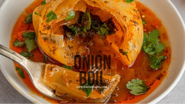 Onion Boil Recipe