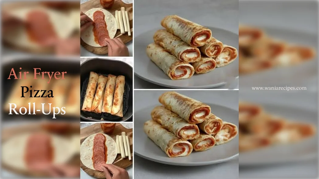 Air Fryer Pizza Roll-Ups