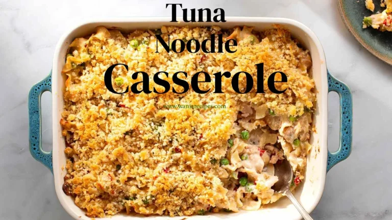 Tuna noodle casserole