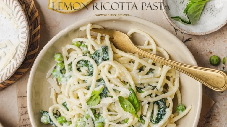 Lemon Ricotta Pasta